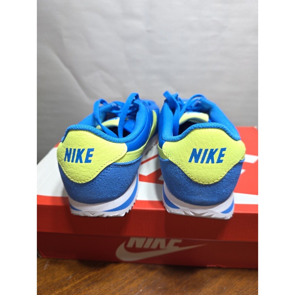 Nike Cortez Nylon Blue Lemon Twist Kids 6.5Y Womens 8 Sneakers IB7748-406 NEW - Picture 7 of 10